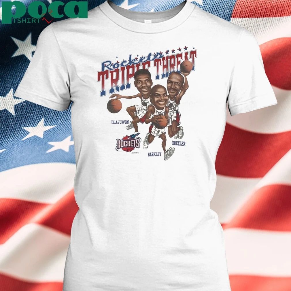 Vintage Houston Rockets Triple Threat Shirt