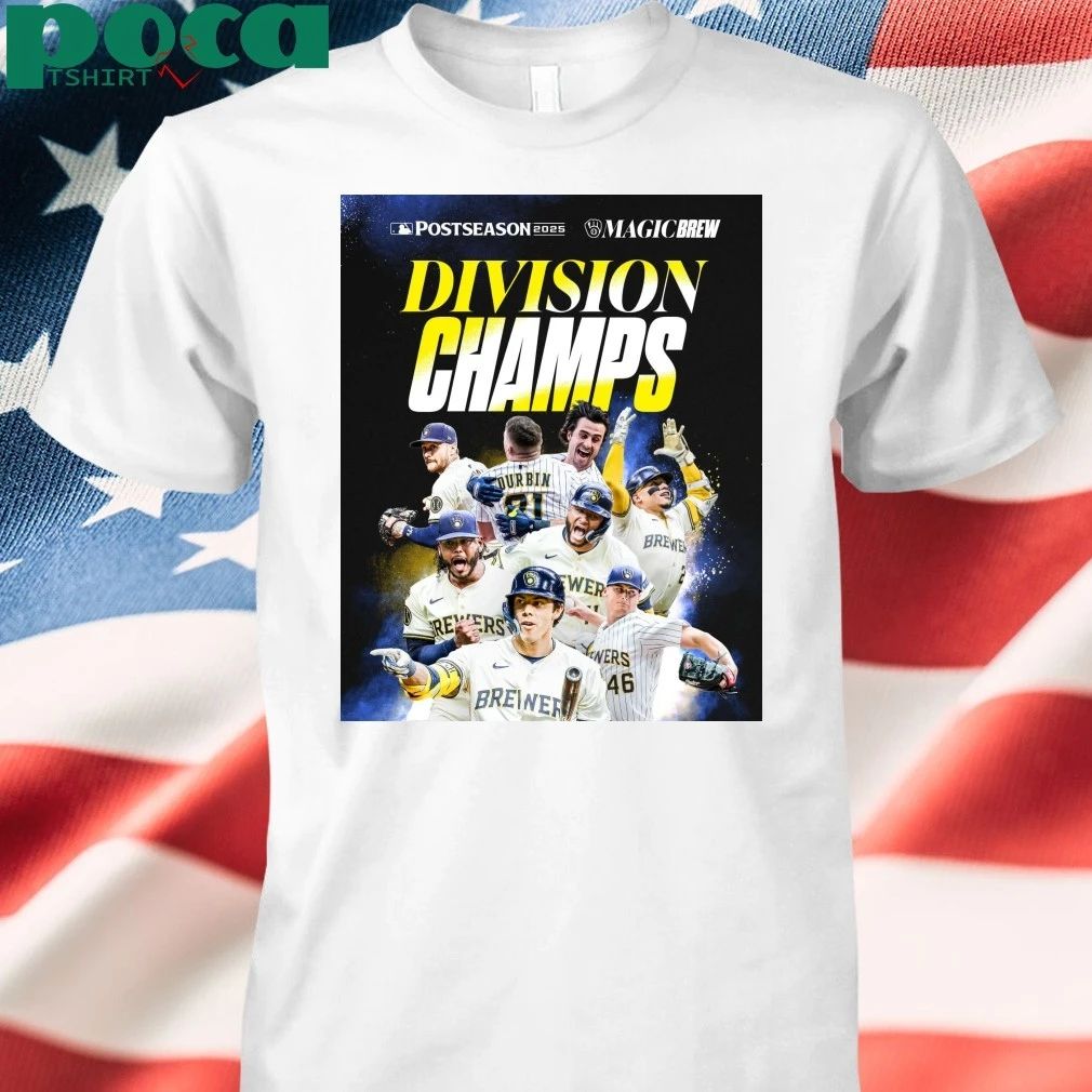 Milwaukee Brewers division champs 2025 potter Shirt