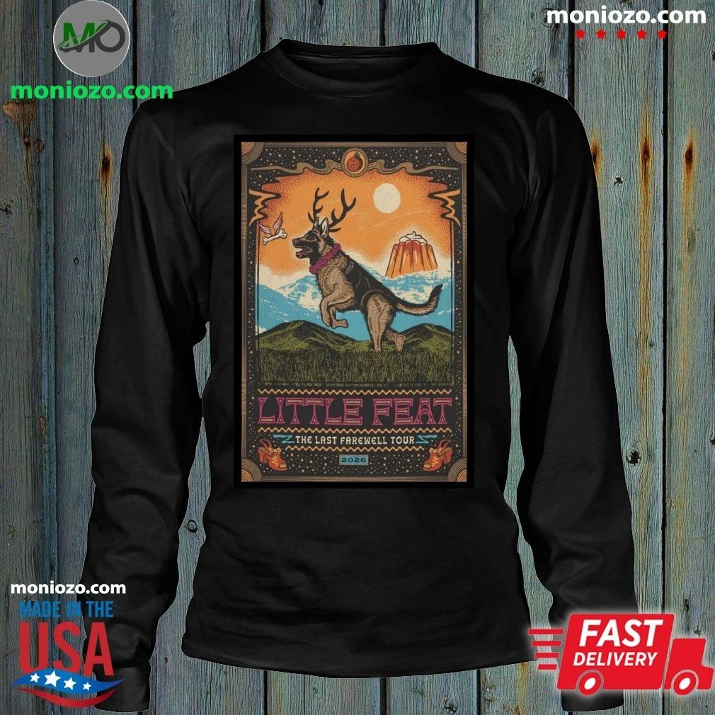 Little Feat The Last Farewell Tour 2026 Poster Shirt