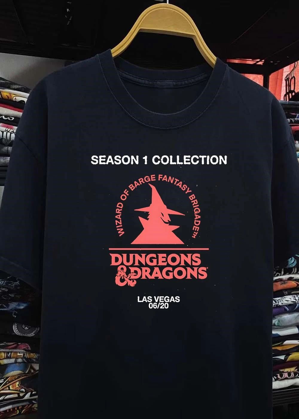 Season 1 Collection Barge Fantasy Brigade Wizard Dungeons Dragons shirt
