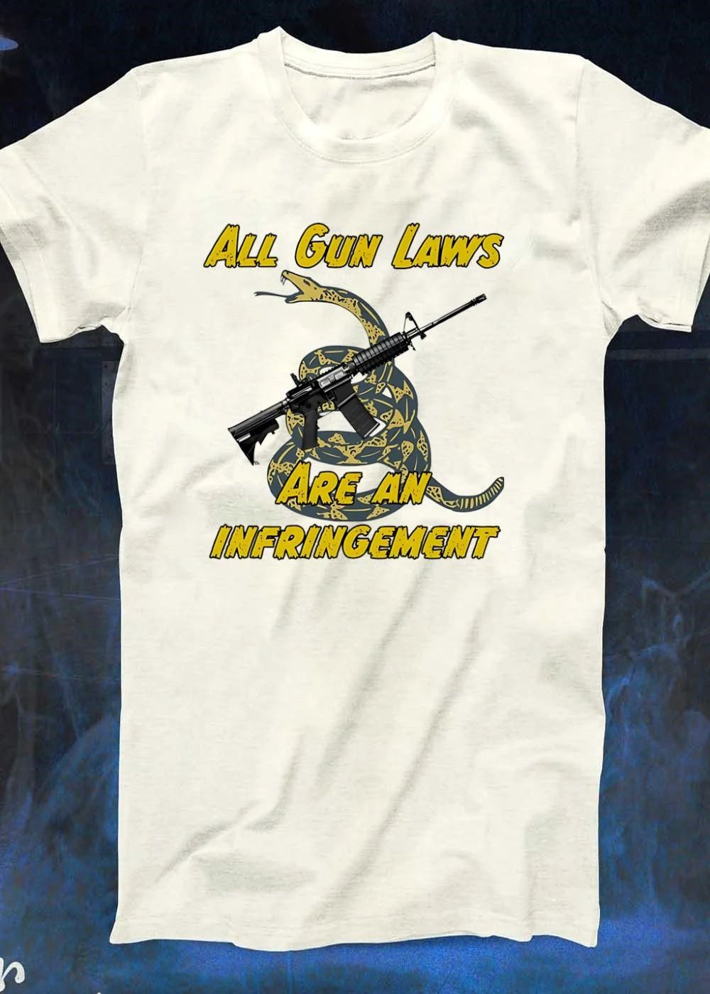 Libertarian Apparel Pro-Gun Rights All Gun Laws Are an Infringement shirt