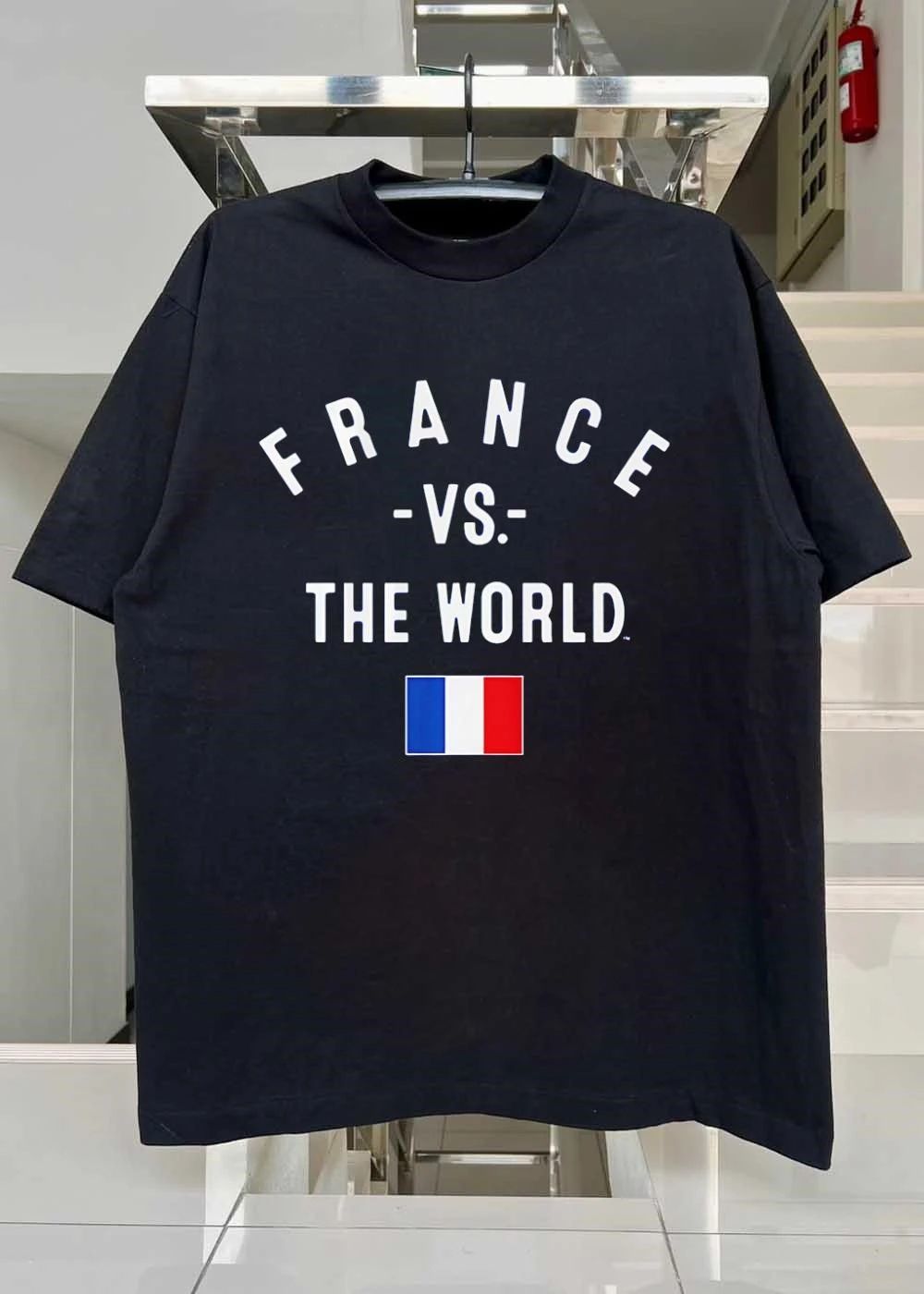 France Vs The World Flag shirt