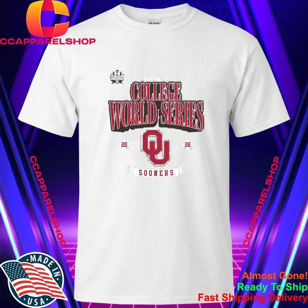 Oklahoma Sooners Men’s College World Series 2026 Shirt
