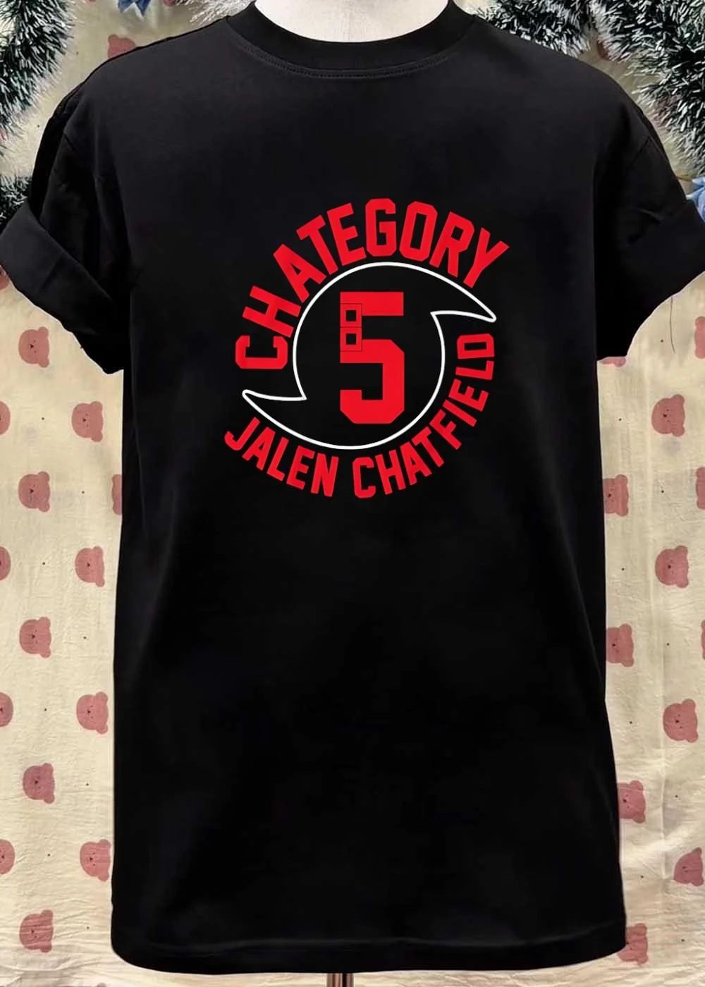 NHL Player Apparel, Jalen Chatfield Chategory 5 Carolina Hurricanes T-Shirt