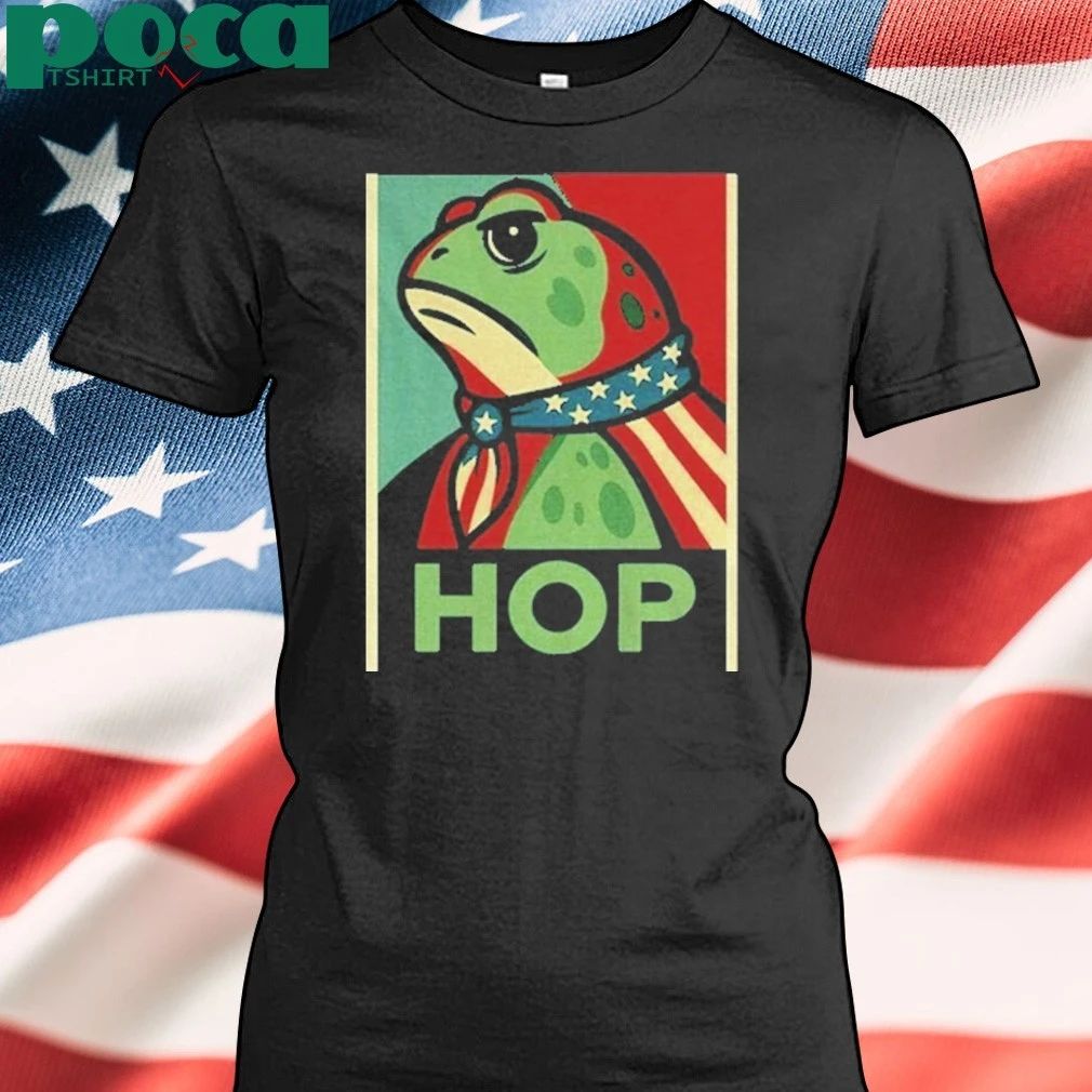 Hop No Hope Without Hop I Resist Portland Frog Shirt