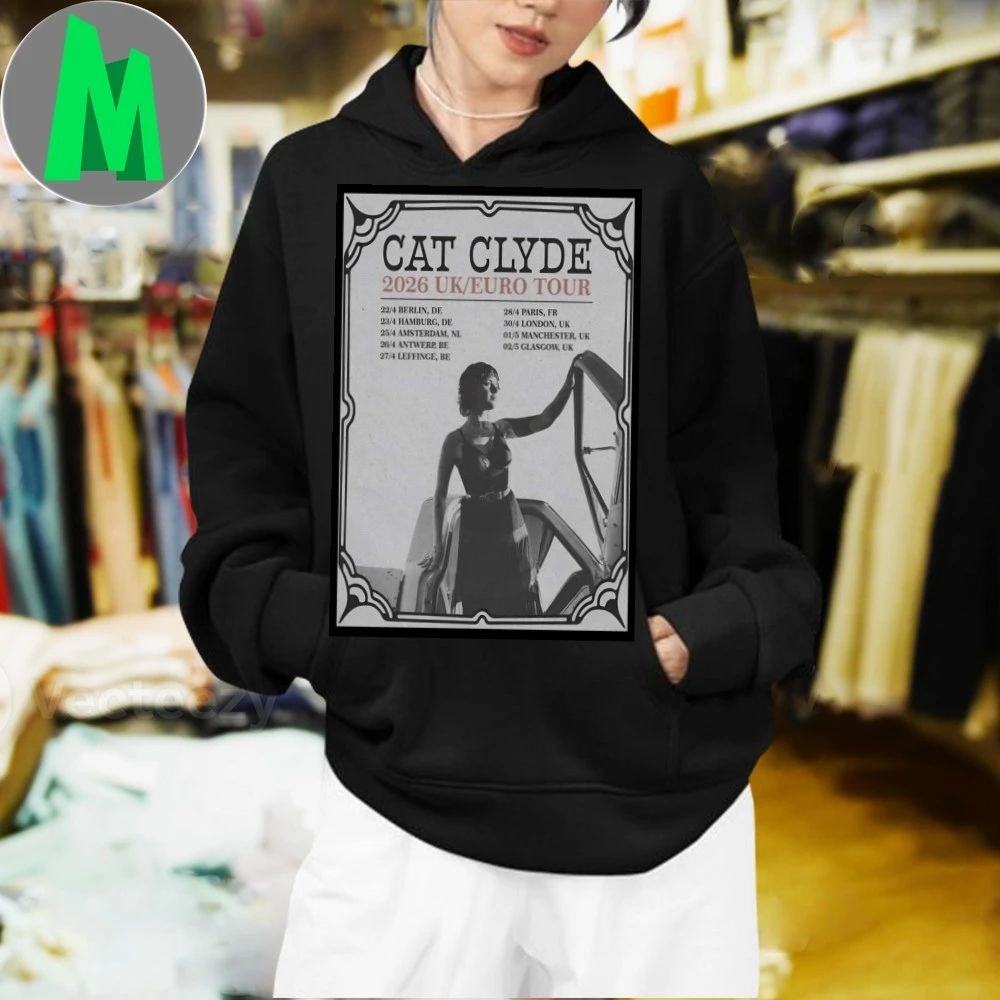 Cat Clyde Poster UK-EU Tour 2026 Shirt