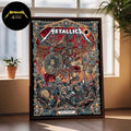 Metallica M72 Athens Pop-Up Shop Poster For Athens Greece At Olympic Stadium On May 9 2026 Art By Juan Ma Orozco Home Decor Poster Canvas