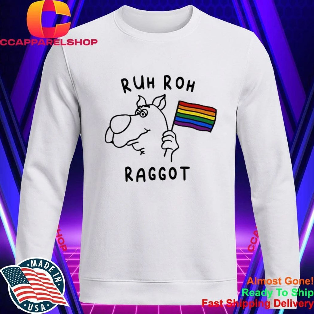 Ruh Roh Raggot Rainbow Pride Flag Shirt