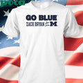 Zach Bryan The Big House Michigan Football 2025 T-Shirt