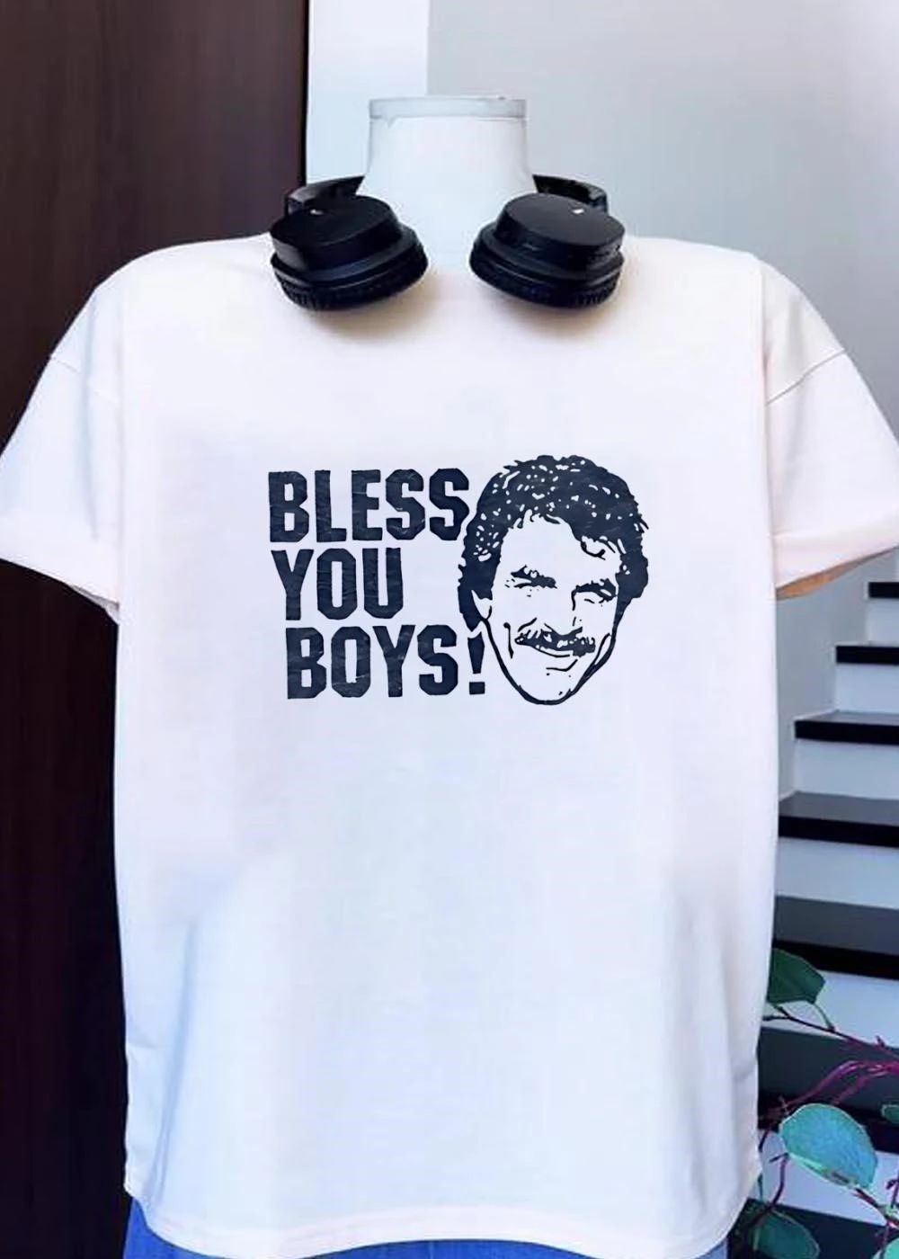 Tom Selleck Bless You Boys Detroit Tigers T-Shirt