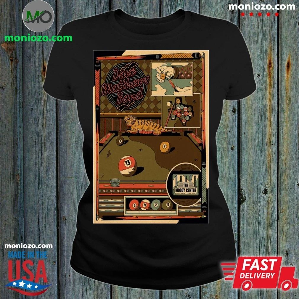 Original Dave Matthews Band Moody Center ATX May 11, 2026 Poster Shirt