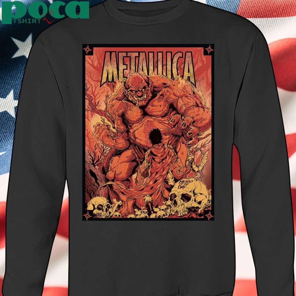 Metallica Hero of the day poster T-shirt