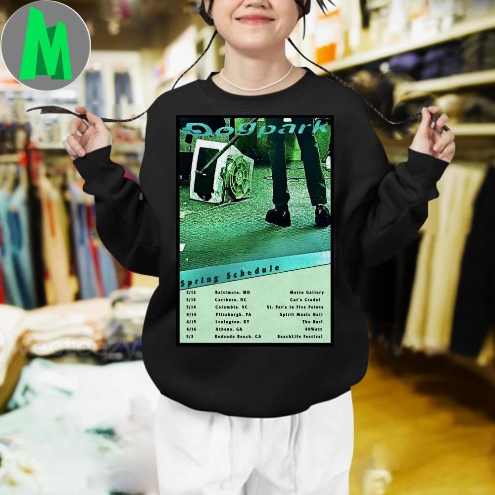 Original Dogpark Spring Schedule Shows 2026 Poster Shirt