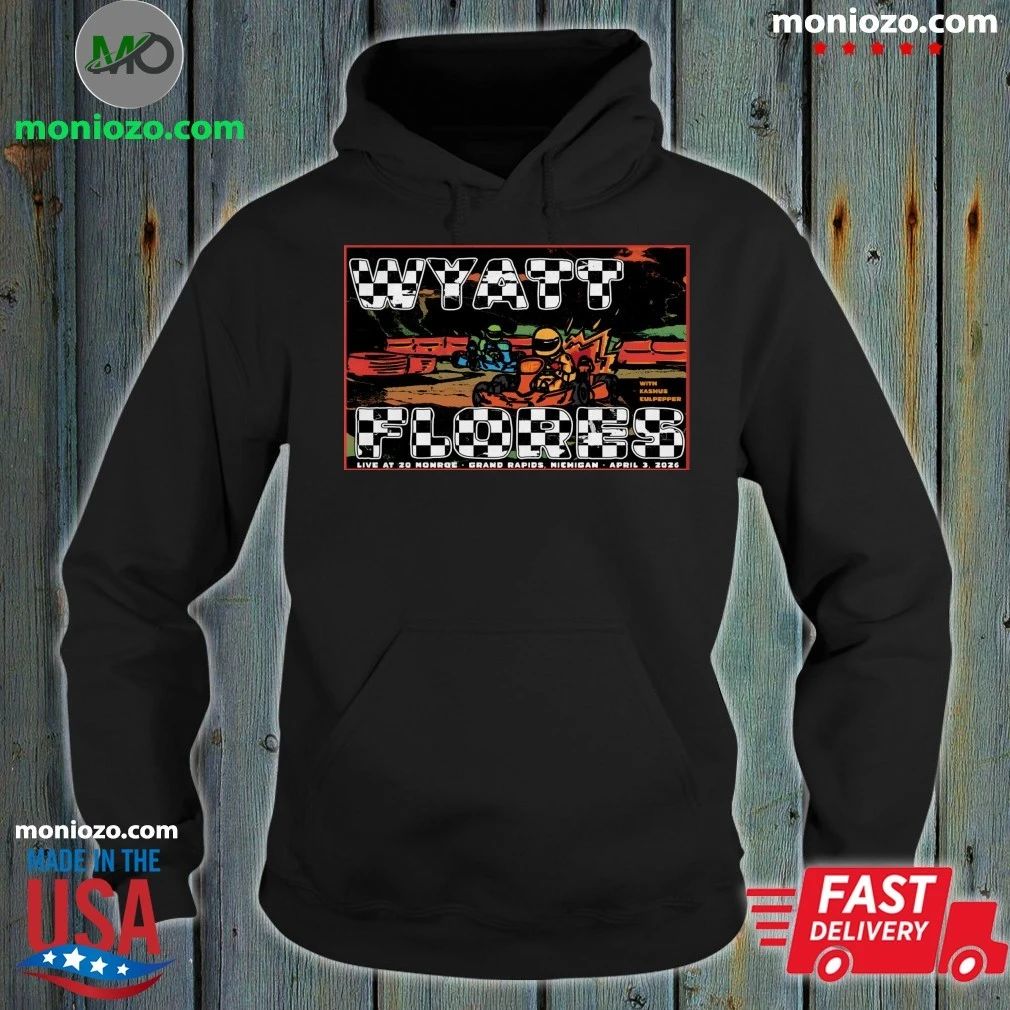 Wyatt Flores April 3 2026 In Grand Rapids MI Poster T-Shirt – Best Gift for Music Fans