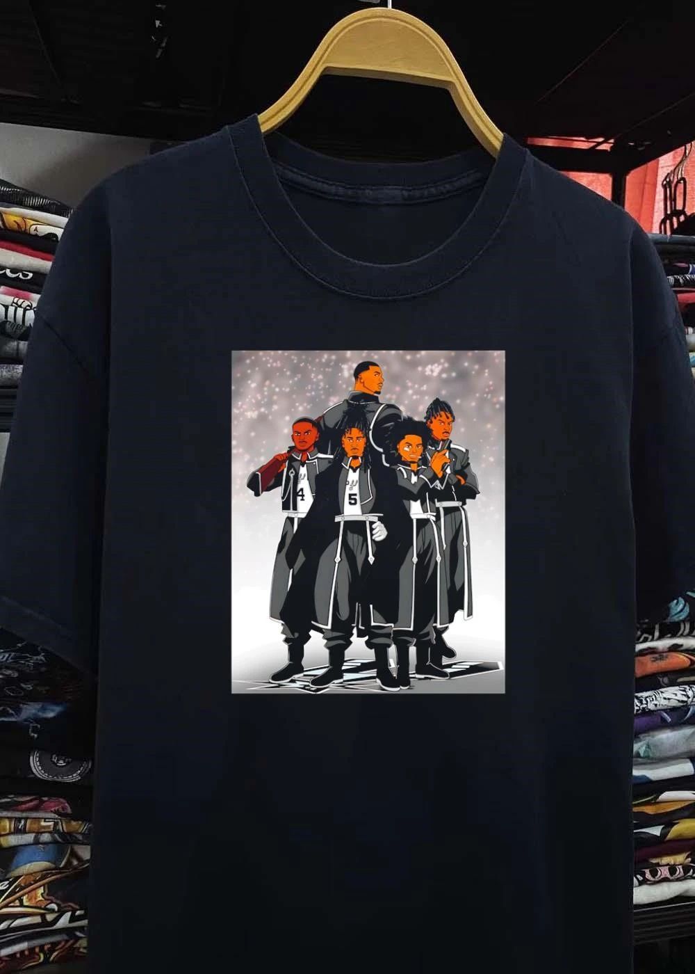 San Antonio Spurs Anime Style Players 4 5 Shirt