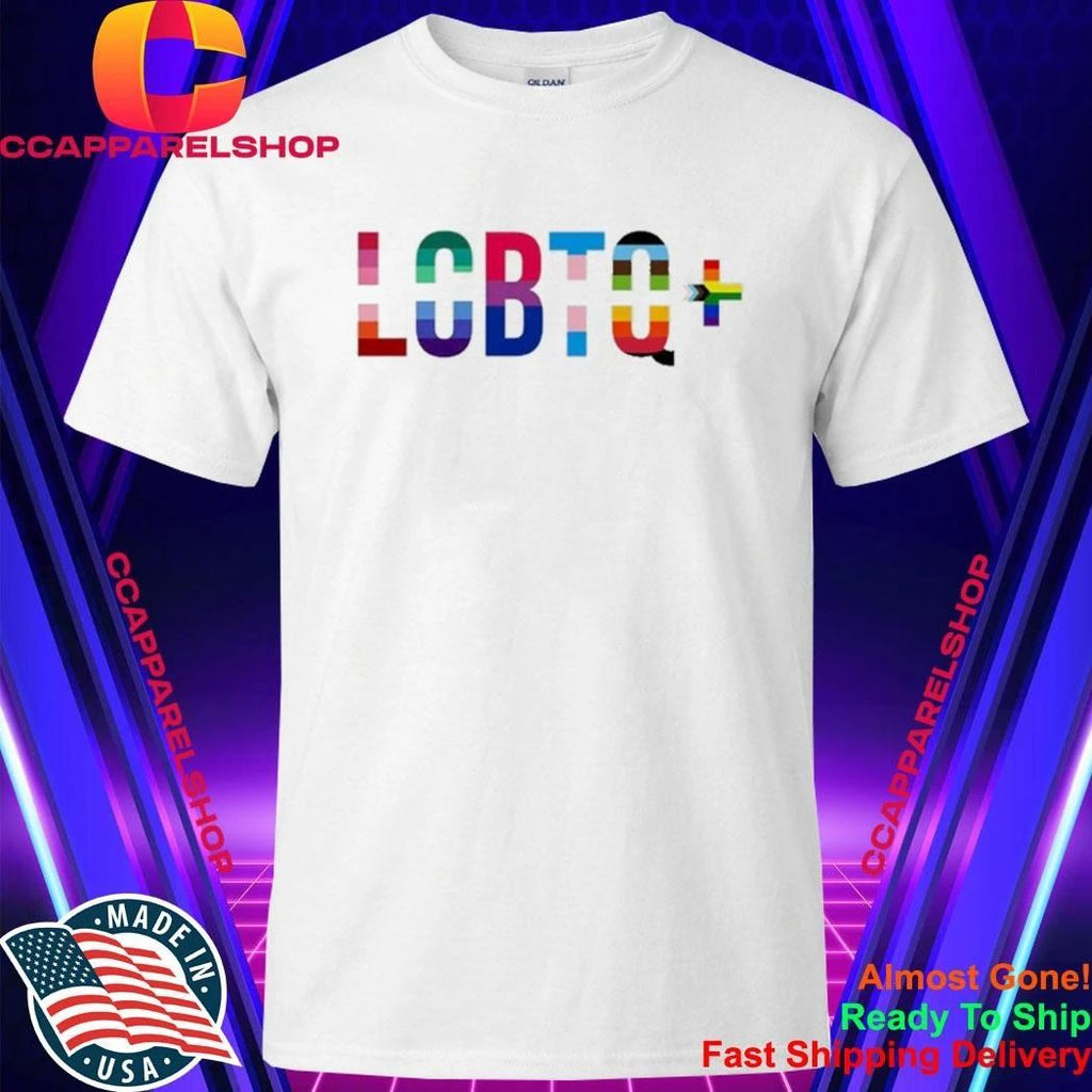 LGBTQ Plus Pride Flag Rainbow Pattern Shirt