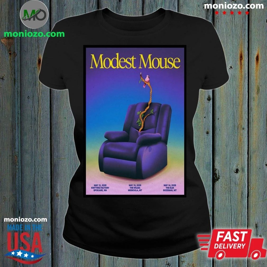 Original Modest Mouse May 12 2026 Spokane WA Poster Shirt