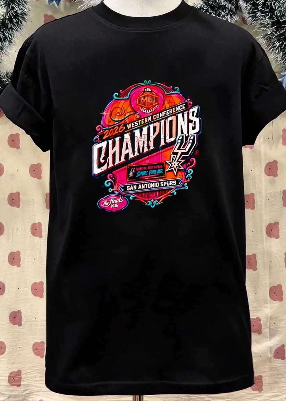 God’s Crafty Promise 2026 Western Conference Champions NBA San Antonio Spurs Shirt