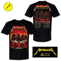 Metallica M72 Bucharest Romania 2026 The Four Horsemen Double-Sided Pop-Up Shop T-Shirt