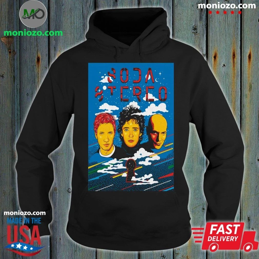 Soda Stereo Ecos 2026 Poster Shirt