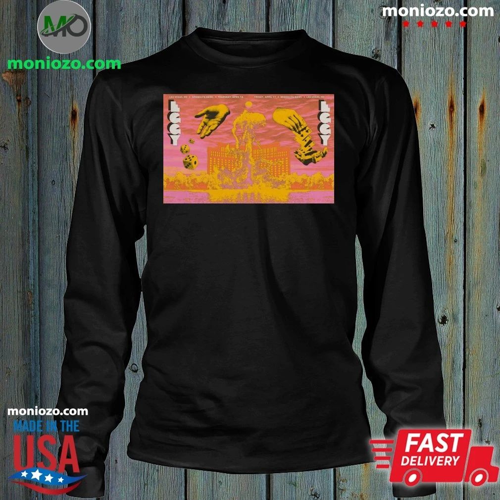 Eggy April 16-17 2026 Brooklyn Bowl Las Vegas Show Poster Shirt