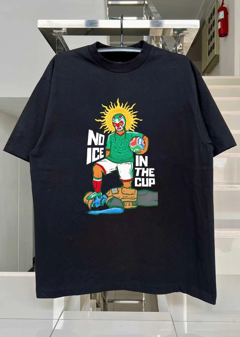 Mexican Luchador No Ice In The Cup Soccer 2018 Shirt