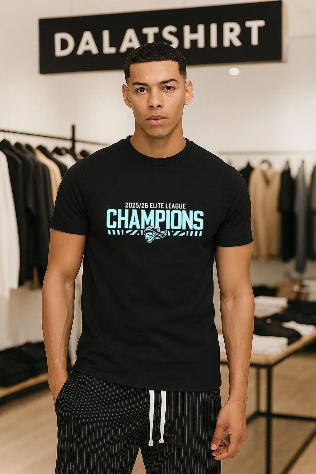 Belfast Giants 2026 Elite League Champions Locker Room shirt