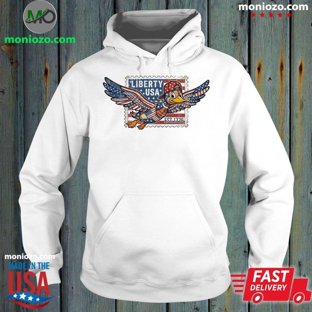 Original Mallard Duck 4th Of July Duck Liberty USA Shirt