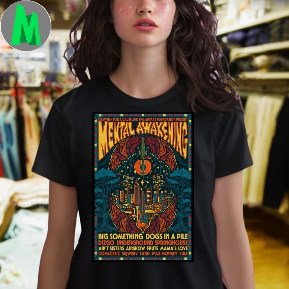 Original Mental Awakening Fest Atlanta Ga Mar Event 27-28 2026 Poster Shirt