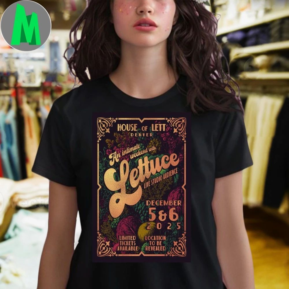 Lettuce Tour Denver, CO 2025 Poster Shirt