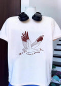 I Give a Whoop Whooping Crane Graphic T-Shirt