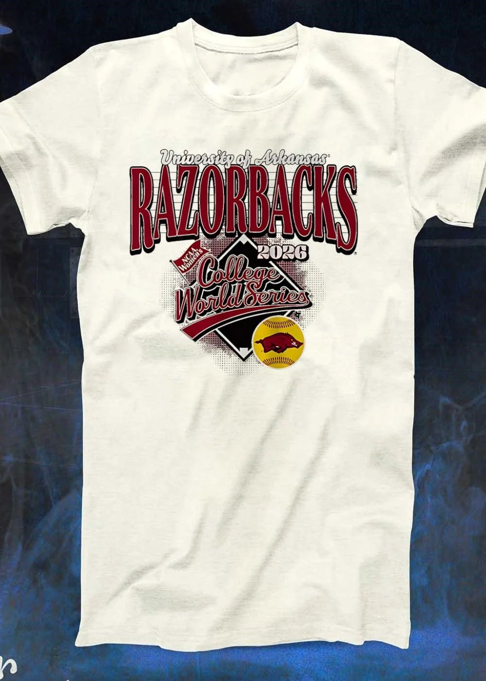 University of Arkansas Razorbacks NCAA Womens 2026 College World Series shirt