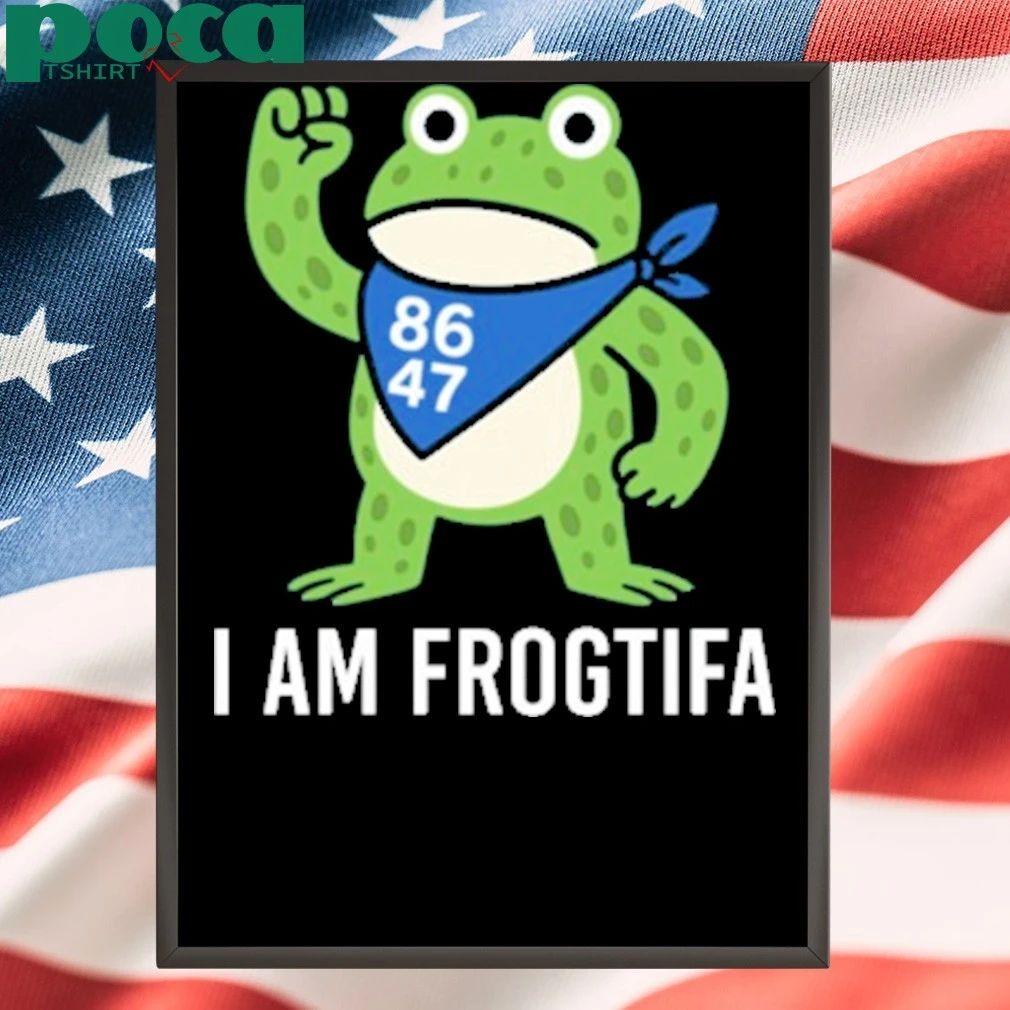 Portland Frog – I AM FROGTIFA T-Shirt T-Shirt