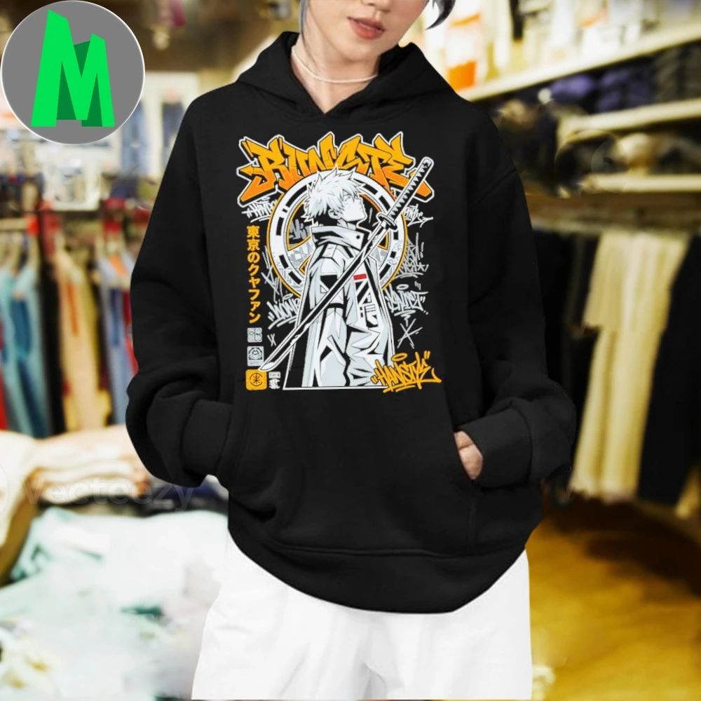 Tokyo Cyber Samurai Futuristic Shirt