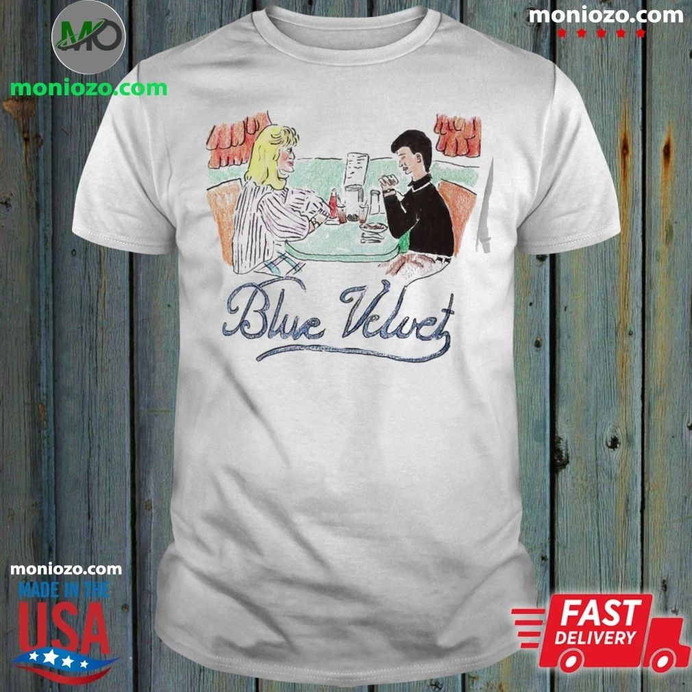 Blue Velvet Shirt