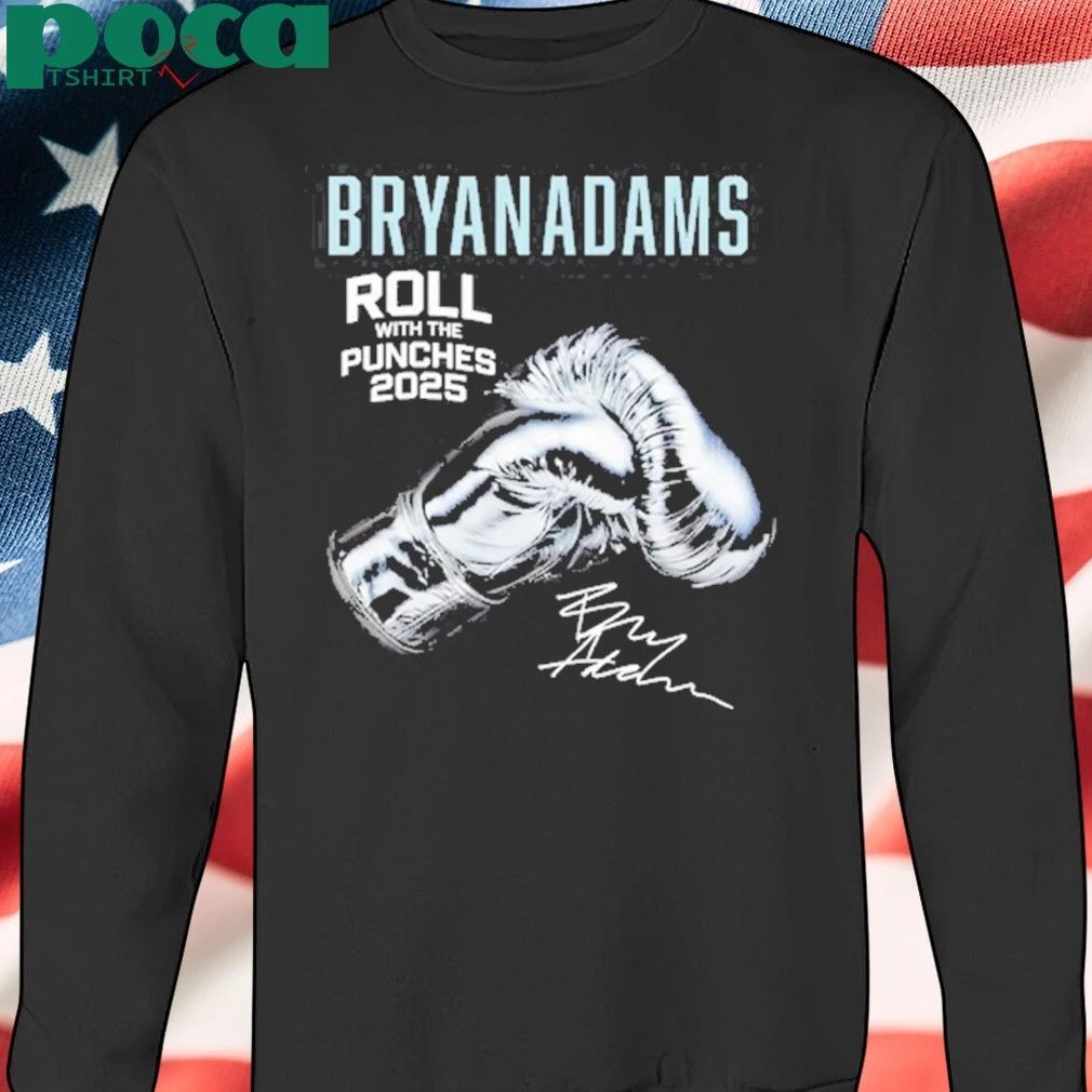 Roll With The Punches Bryan Adams T-shirt