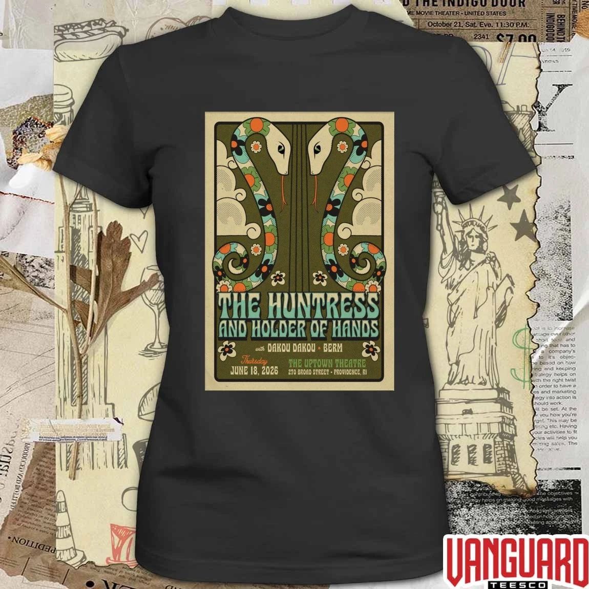 The Huntress And Holder Of Hands In Providence RI On June 18 2026 Poster t-shirt