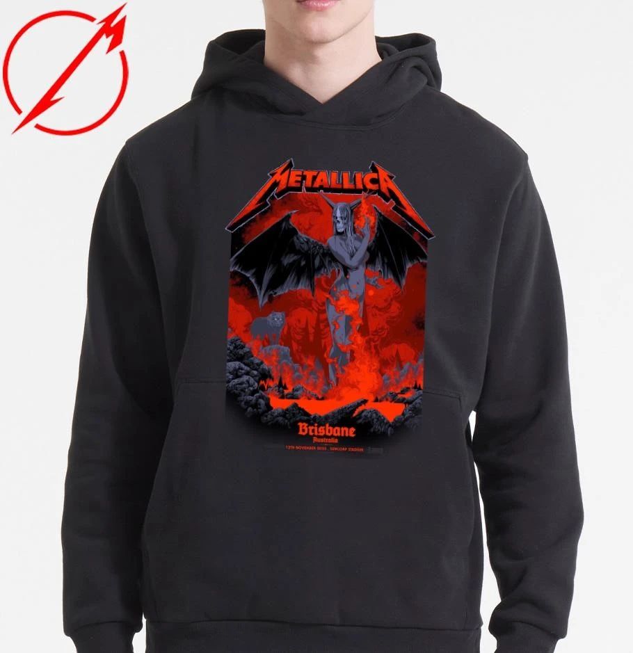 Metallica M72 Brisbane Australia Pop Up Shop Limited T-Shirt