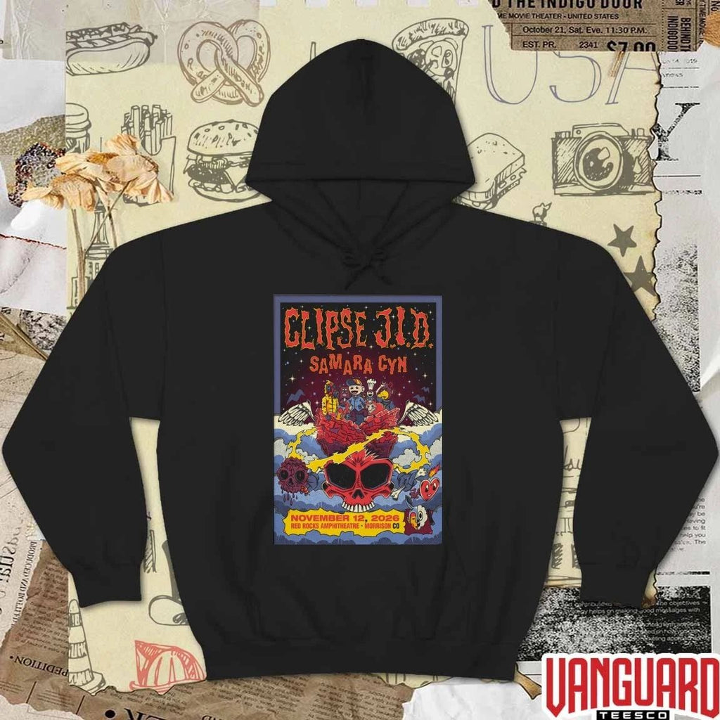 Clipse and J.I.D Red Rocks In Morrison CO November 12 2026 Poster t-shirt
