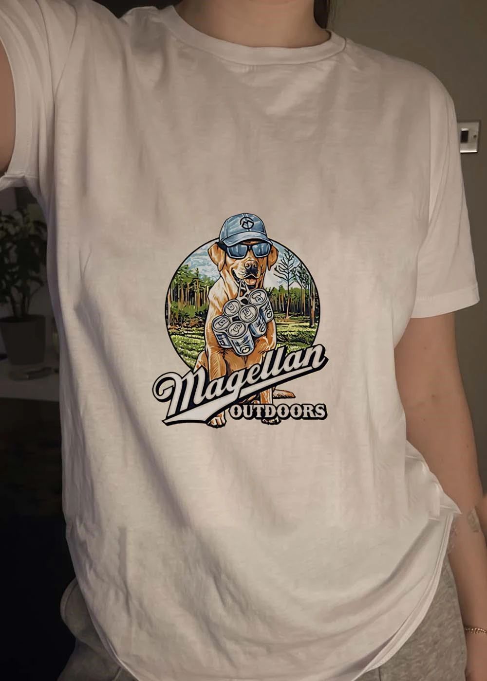 Magellan Outdoors Labrador Retriever Carrying Six Pack T-Shirt