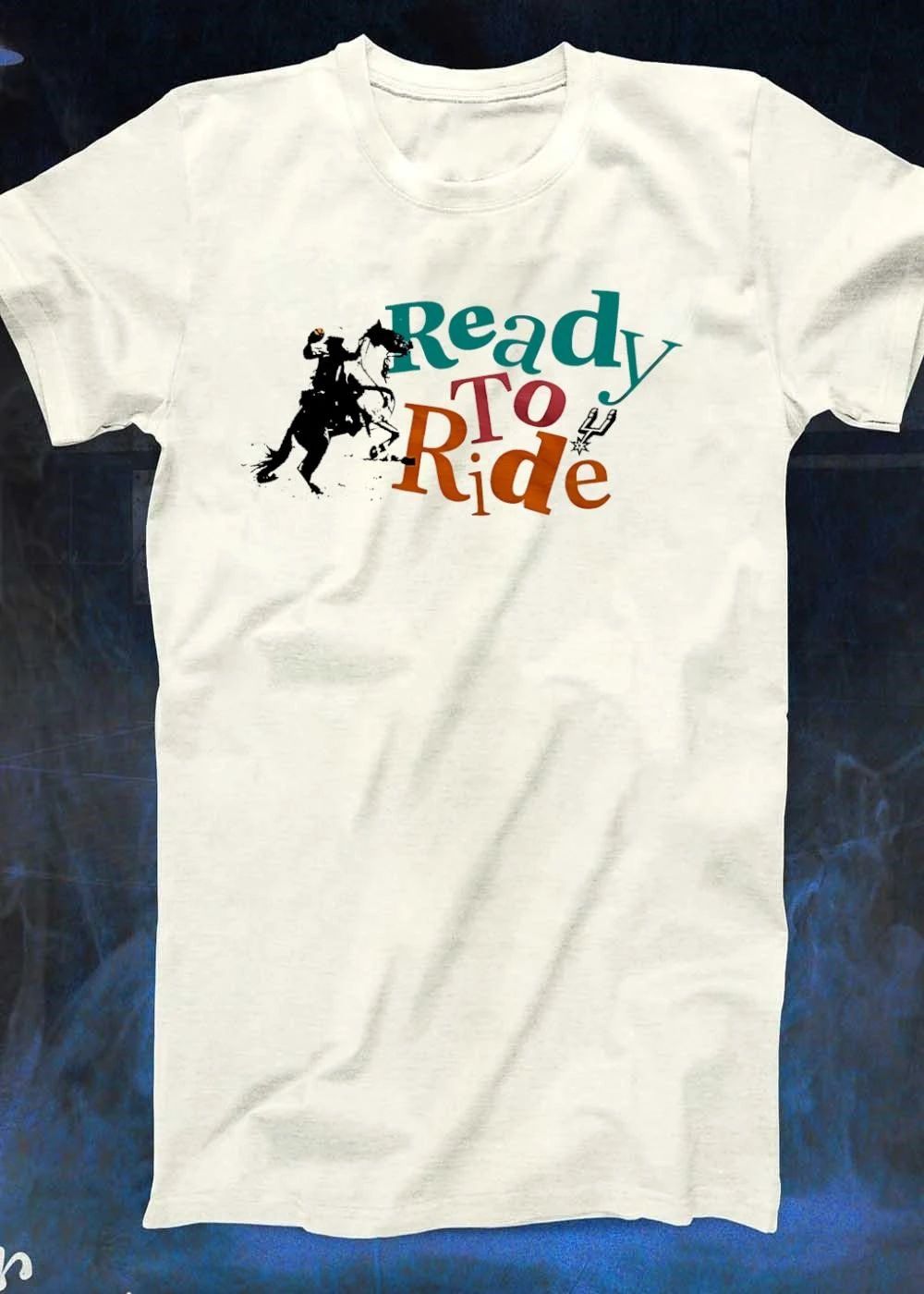 Spurs Fan Gear Ready to Ride San Antonio Spurs T-Shirt