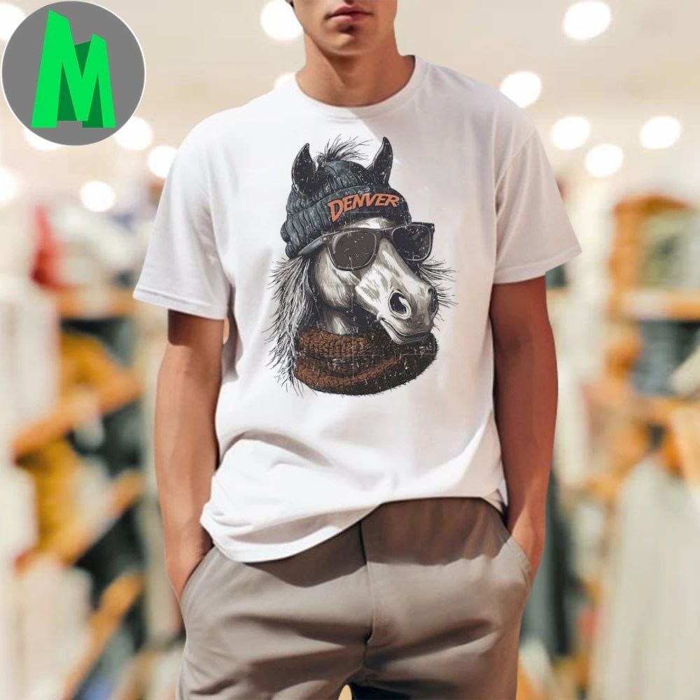 Denver Football Vintage Mascot T-Shirt