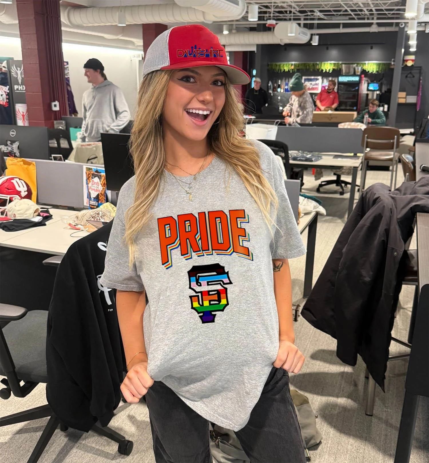 2025 Giants Celebration Pride Month Baseball shirt