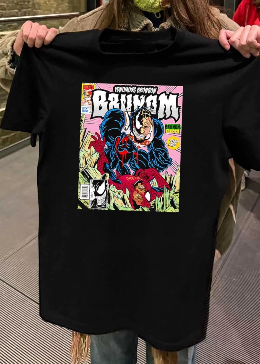 Bocker Cover Venomous Brunson Brunom is Back Bocker Back Pages New York T-Shirt