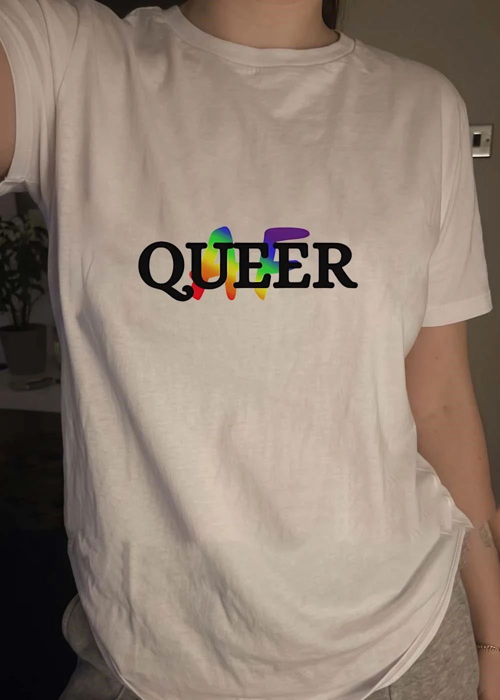 Queer AF Pride shirt