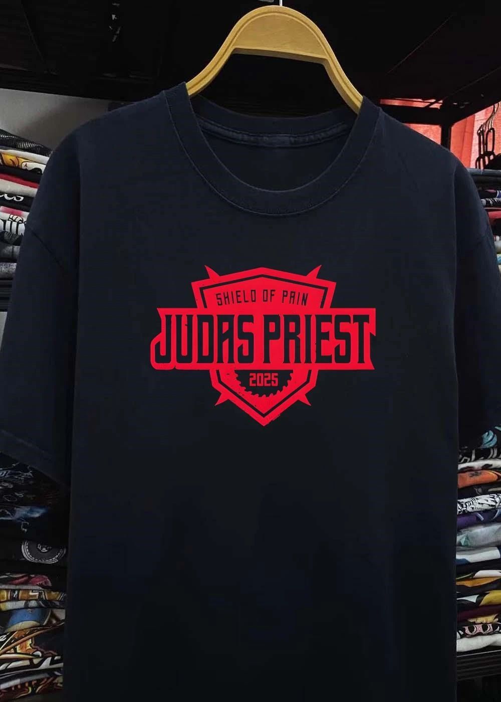 Judas Priest Shield of Pain Tour With Tour Dates Zip shirt