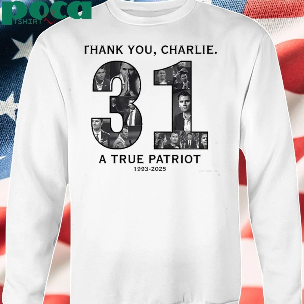 Charlie Kirk Freedom 31 Freedom Justice For Charlie Kirk T-shirt
