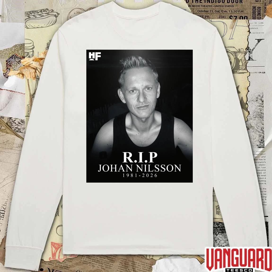 RIP Johan Nilsson 1981 – 2026 Hockey Forever t-shirt