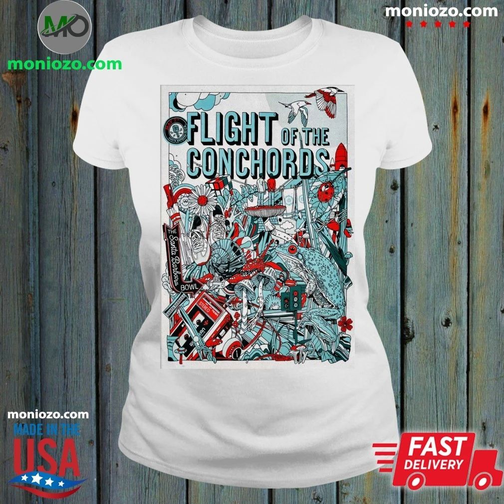 Flight Of The Conchords 5 7 2026 Santa Barbara CA Poster Shirt