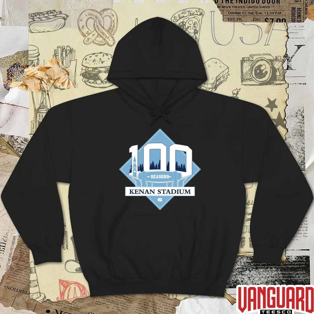 North Carolina Tar Heels Football 100th Season Celebration Kenan Stadium Logo 2026 t-shirt